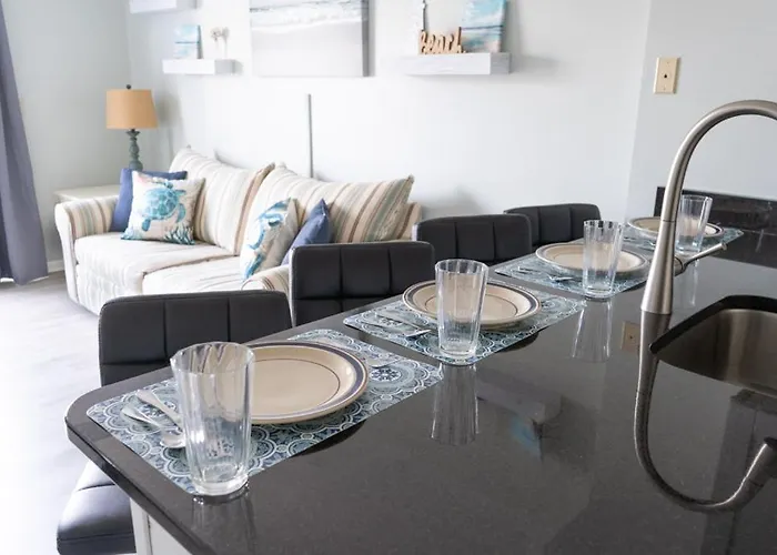 Ferienhaus Charming 1-bedroom At Raffles In North Ocean City, Steps From Northside Park